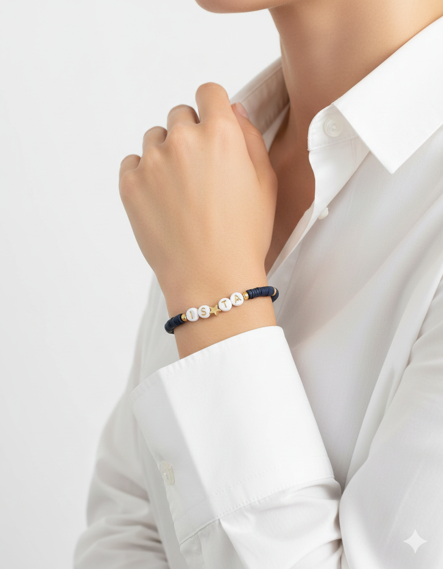 Bracelet message personnalisé "Sista" – Image 2