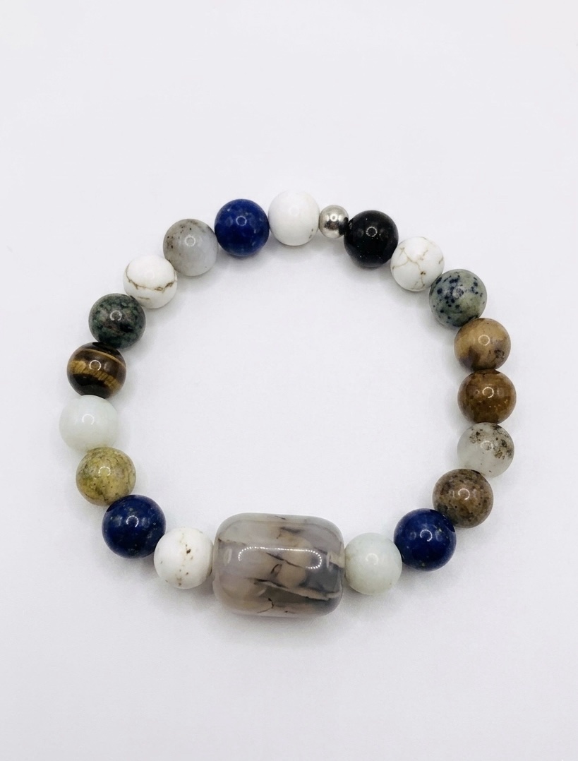 Bracelet en perles naturelles Sérénité