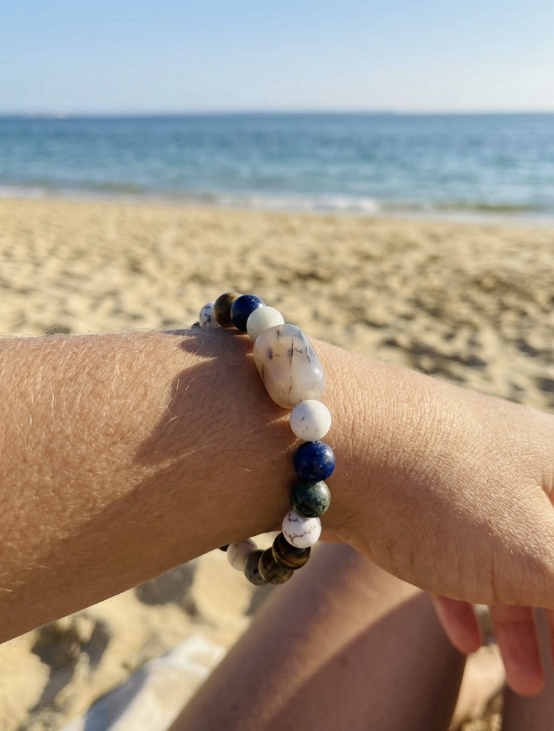 Bracelet en perles naturelles Sérénité – Image 2