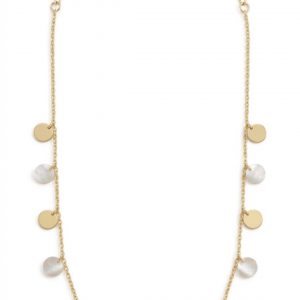 Collier doré Pampilles