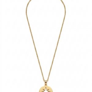 Collier doré étoile polaire