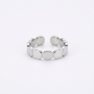 Bague réglable acier « Lola »