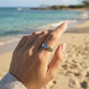 Bague réglable acier « Lola »