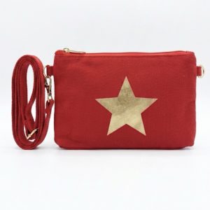 Petite pochette étoile bandoulière