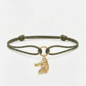 Bracelet cordon cheval