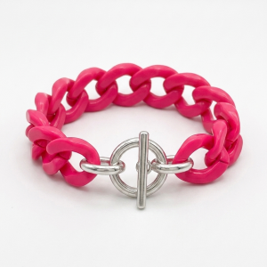 Bracelet maillon acrylique