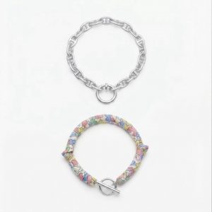Duo bracelet maillon + liberty