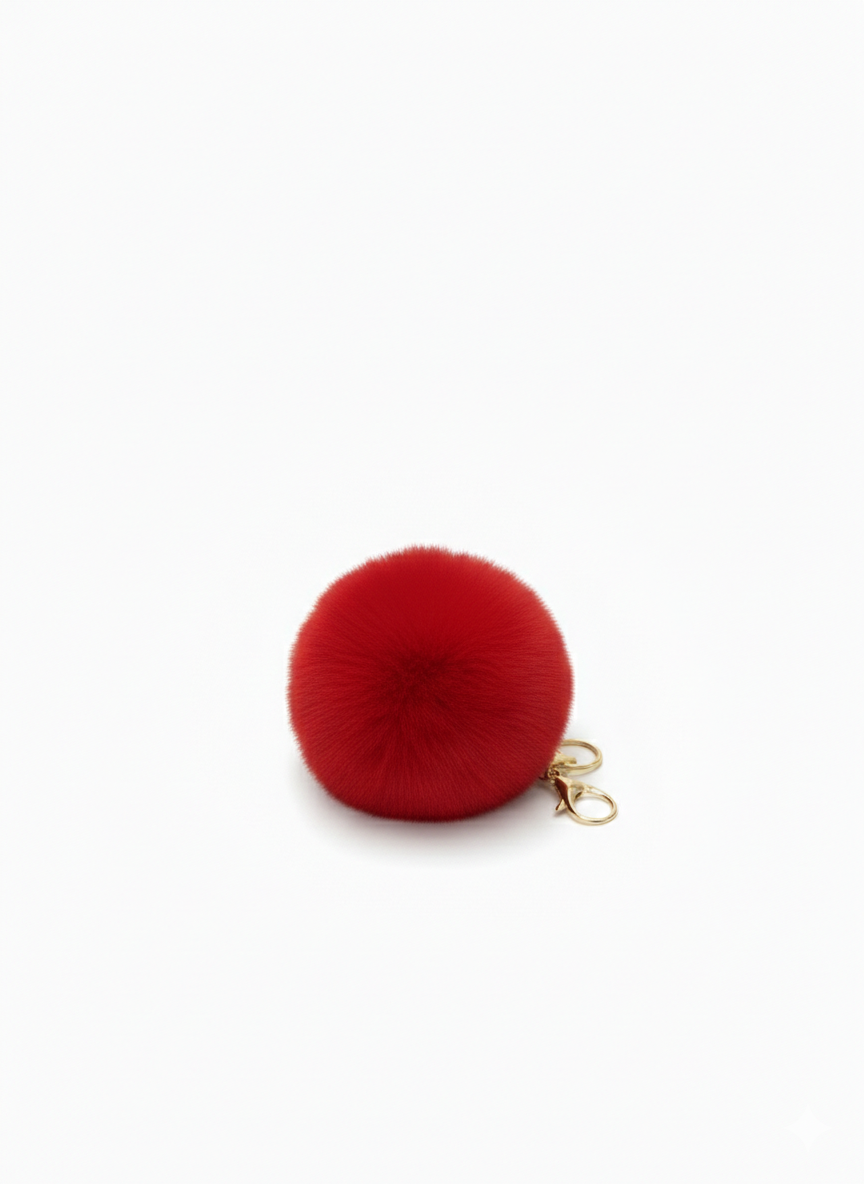 Porte-ClĂ© Pompon Love â Image 2