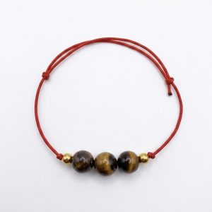 Lot de 3 pierres naturelles & bracelet
