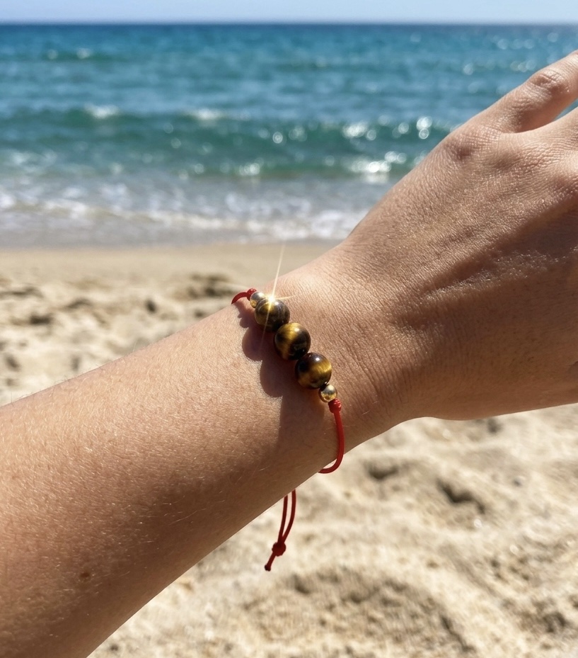 Lot de 3 pierres naturelles & bracelet – Image 2