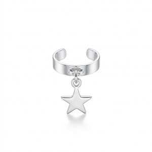 Bague : Métal argenté