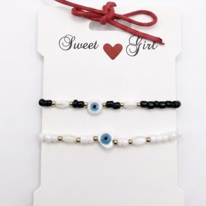 Bracelet d’amitié "Lucky eyes"