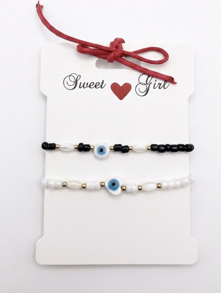 Bracelet d’amitié "Lucky eyes"