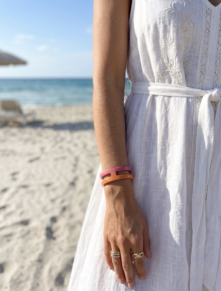 Bracelet "Corne Bicolore" – Image 4