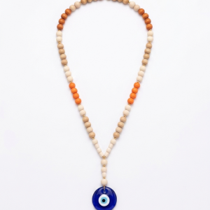 Sautoir "Mala orange"