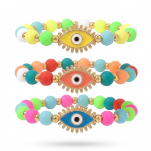 Trio de bracelets "Œil"
