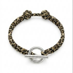 Bracelet : Cordon léopard Only