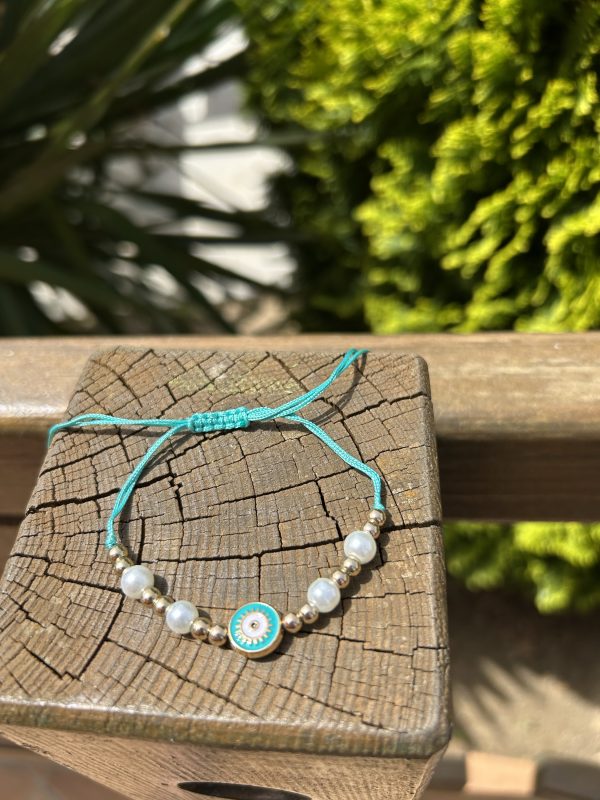 Bracelet lucky eyes turquoise
