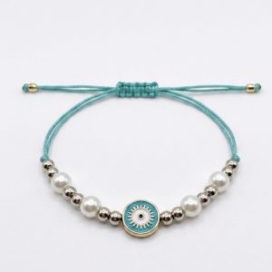 Bracelet lucky eyes turquoise