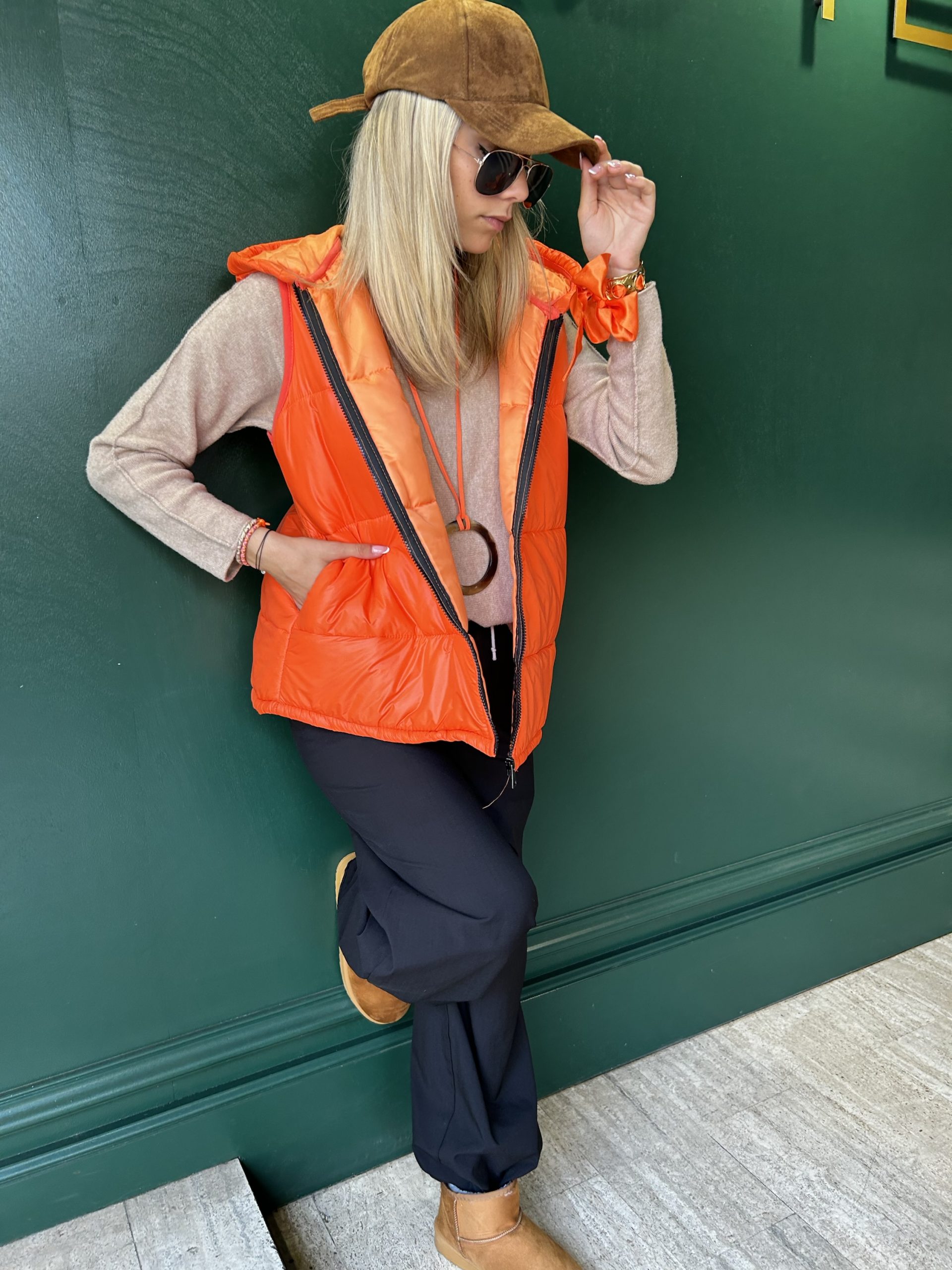 Doudoune Cosmos orange – Image 4