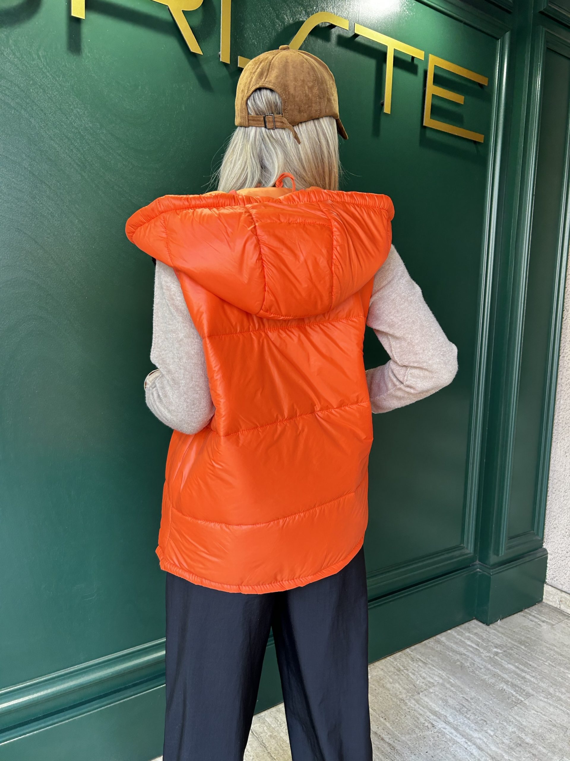 Doudoune Cosmos orange – Image 2