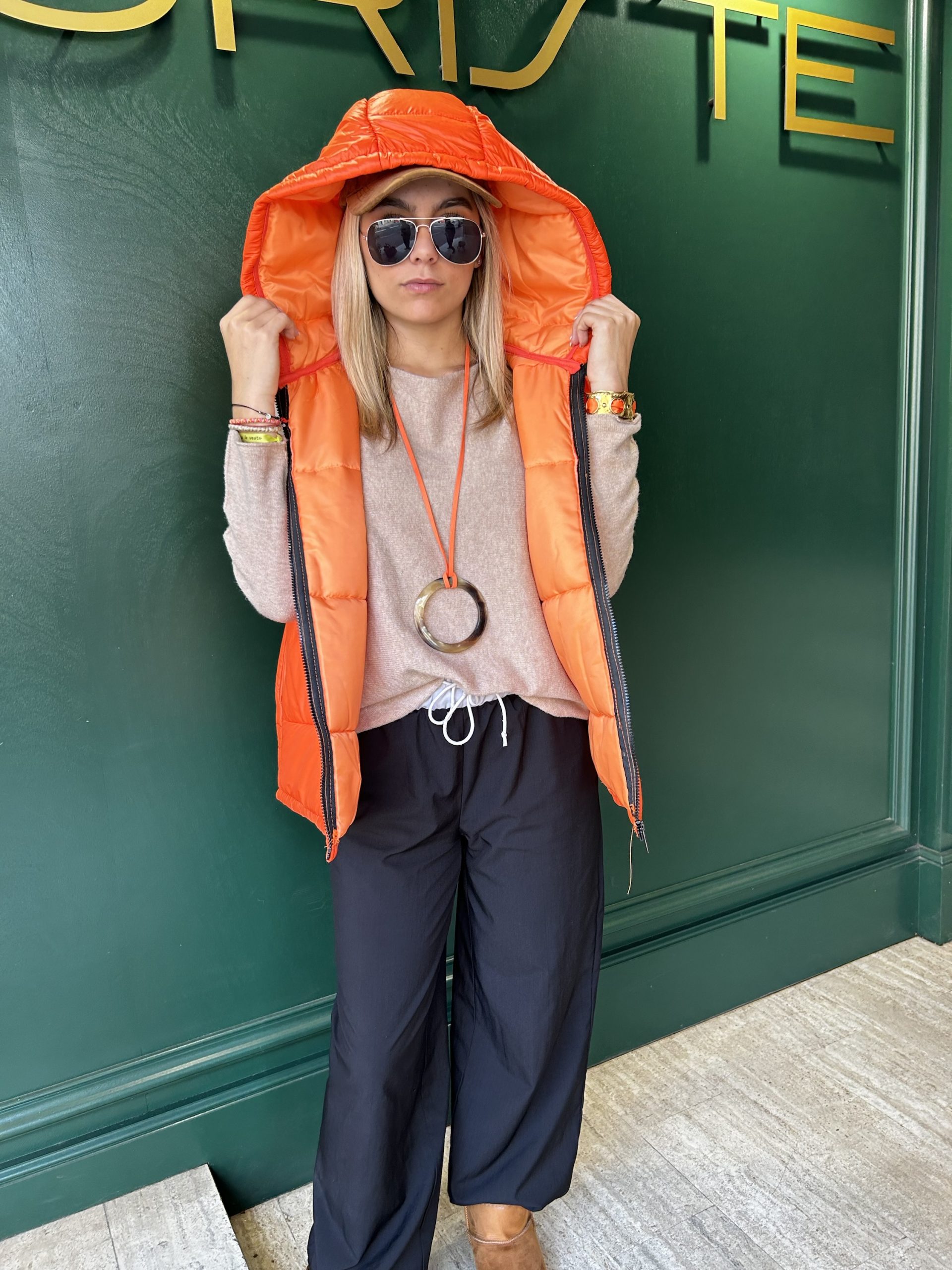 Doudoune Cosmos orange