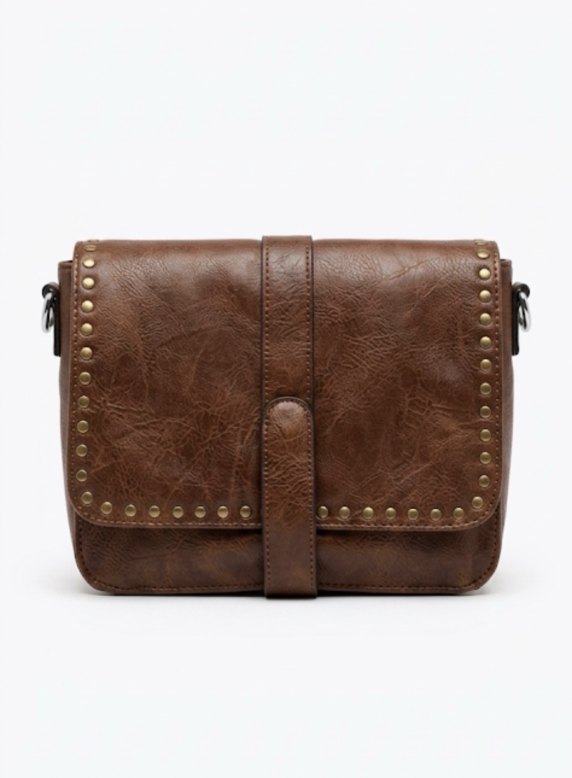 Sac Boho marron clouté