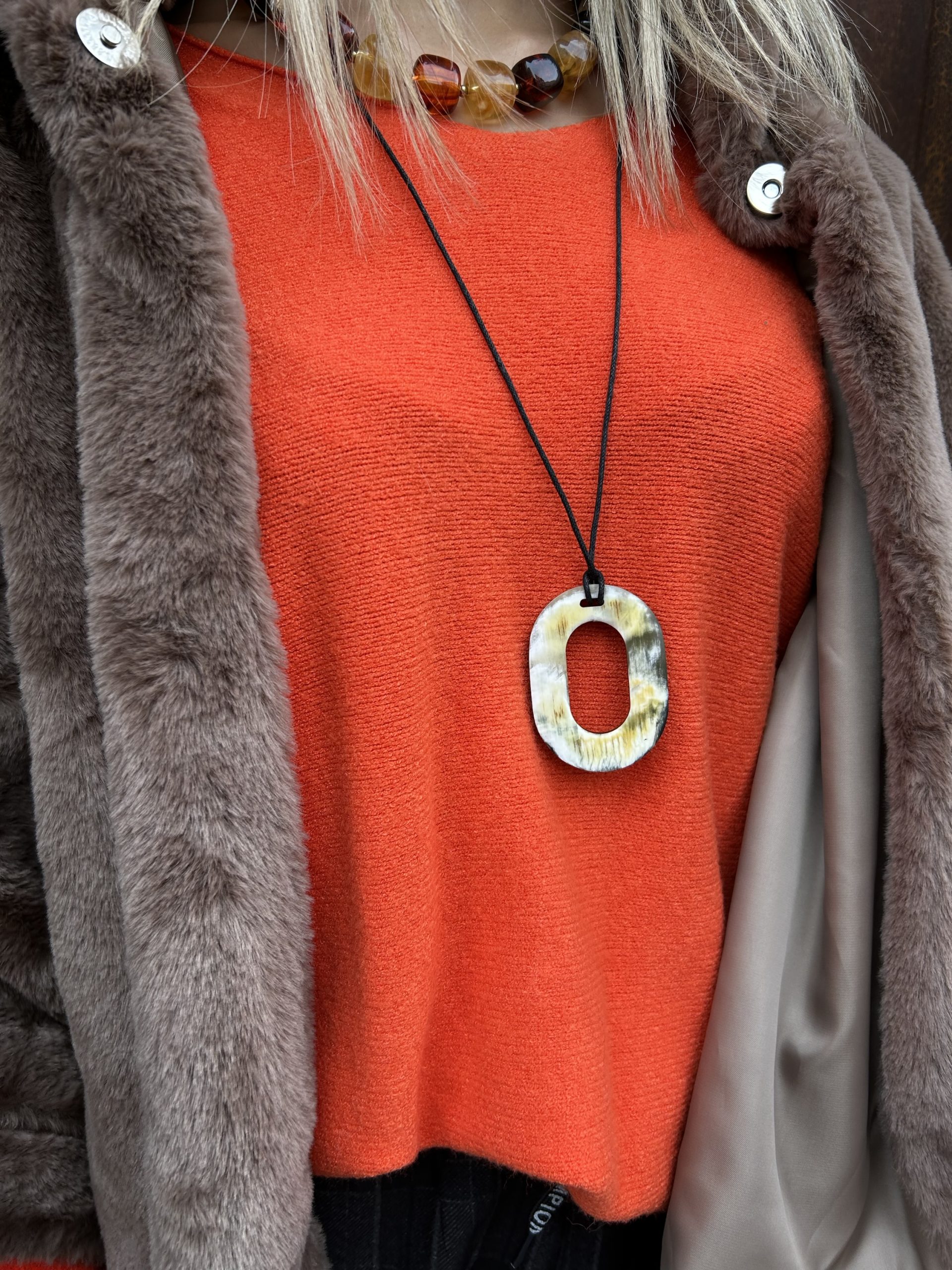 Sautoir corne India – Image 2