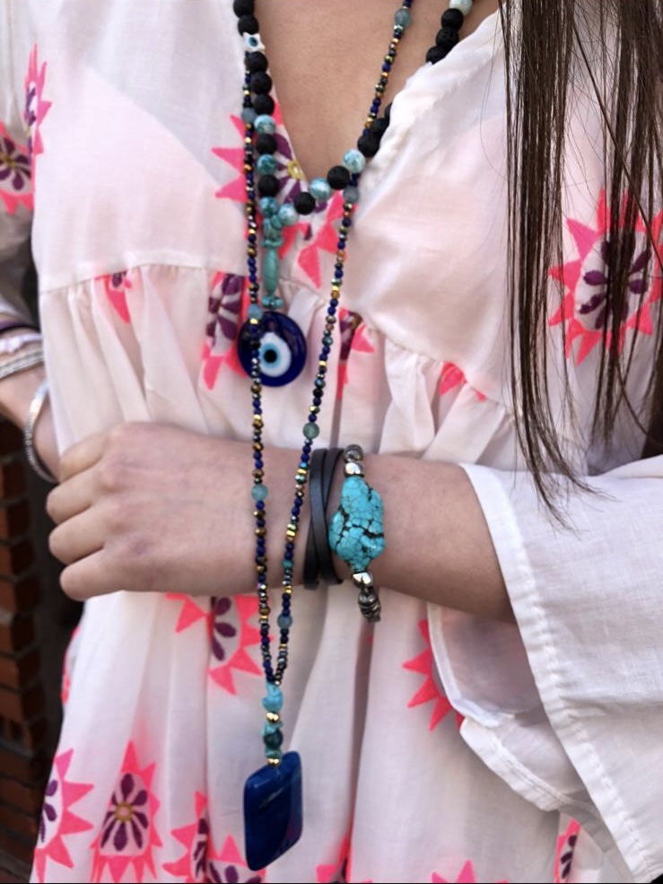 Sautoir Lapis-Lazuli ImpĂ©rial â Image 3