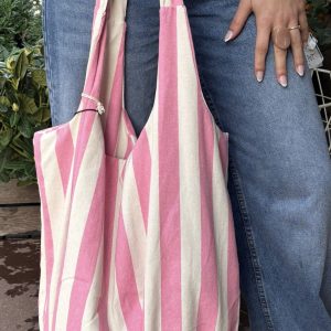 Sac Cabas Rayé Love