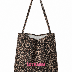 Sac "Love Mum" Léopard