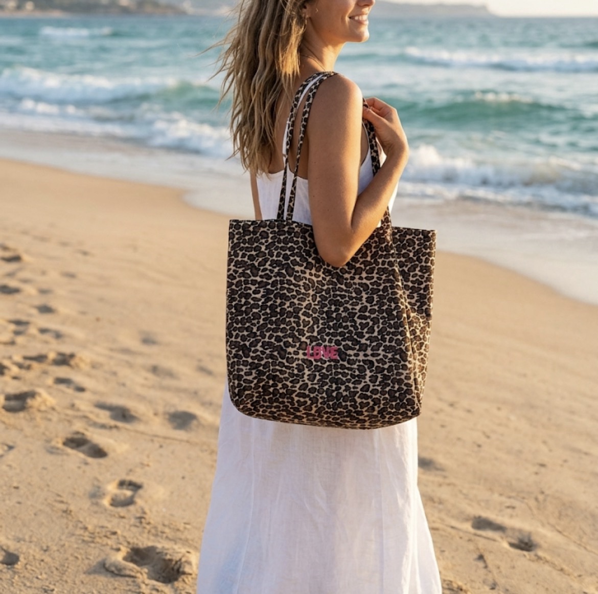 Sac "Love" Léopard – Image 2