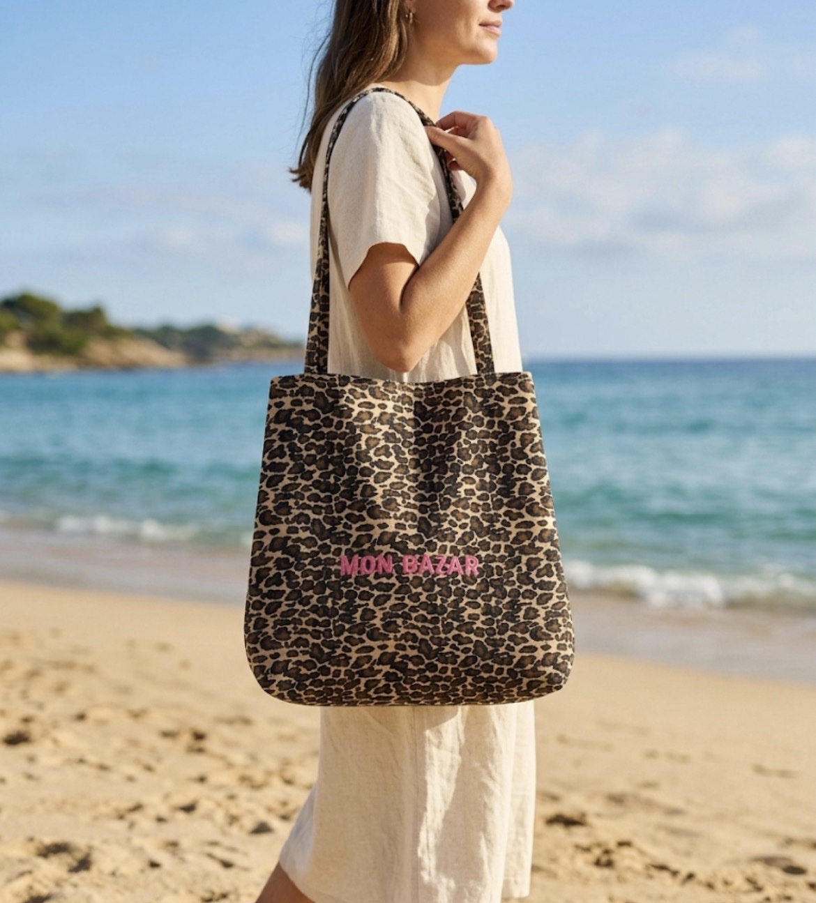 Sac "Mon Bazar" Léopard – Image 2