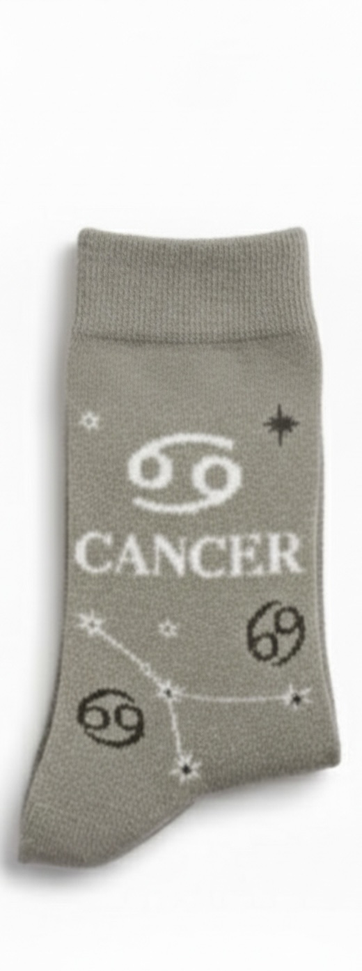 Chaussette signe Astro Cancer