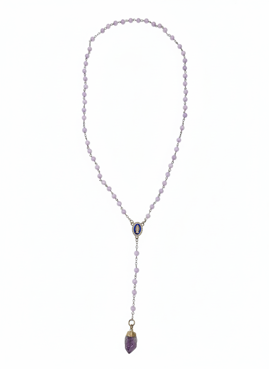 Chapelet améthyste Harmonia – Image 2