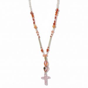 Sautoir Lucky Cruz Orange