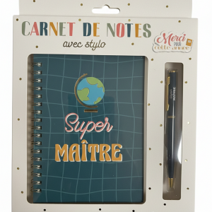 Carnet De Notes "Super Maître"