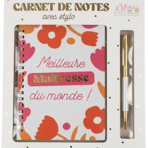 Carnet De Notes "Meilleure Maîtresse Du Monde !"
