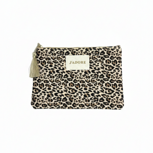 Pochette Léopard "J’adore"