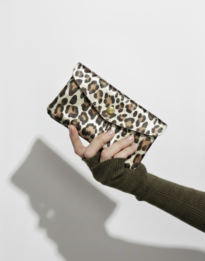 Pochette Imprimé Léopard – Image 2