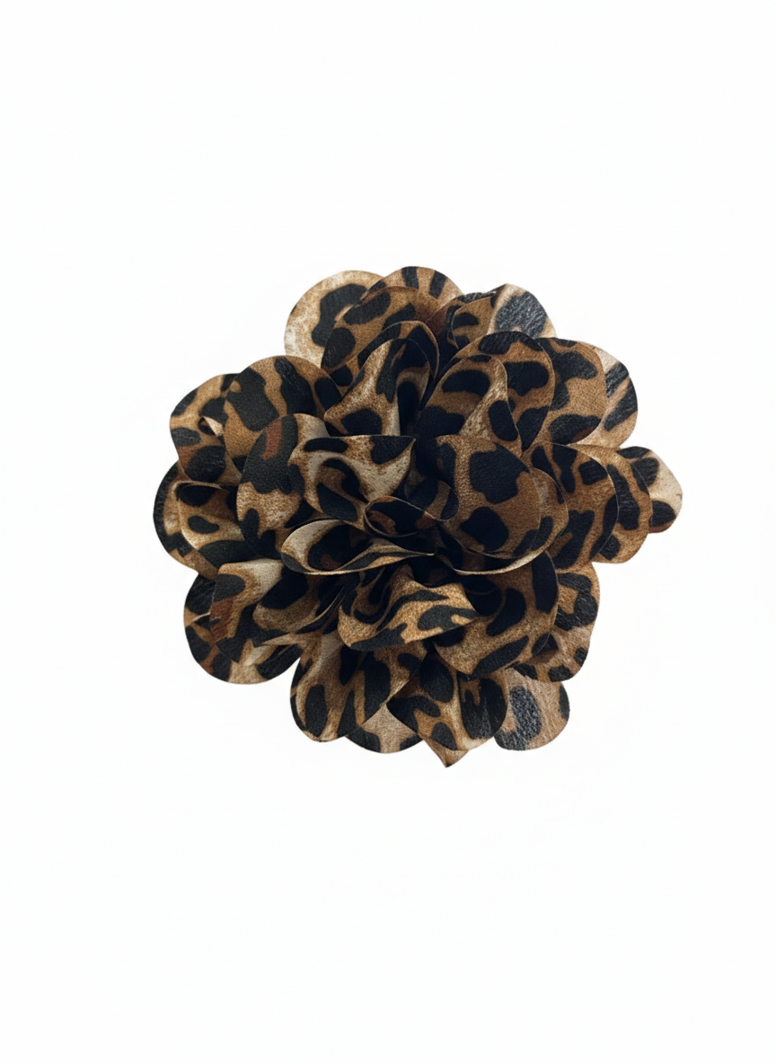 Broche Fleur de Léopard