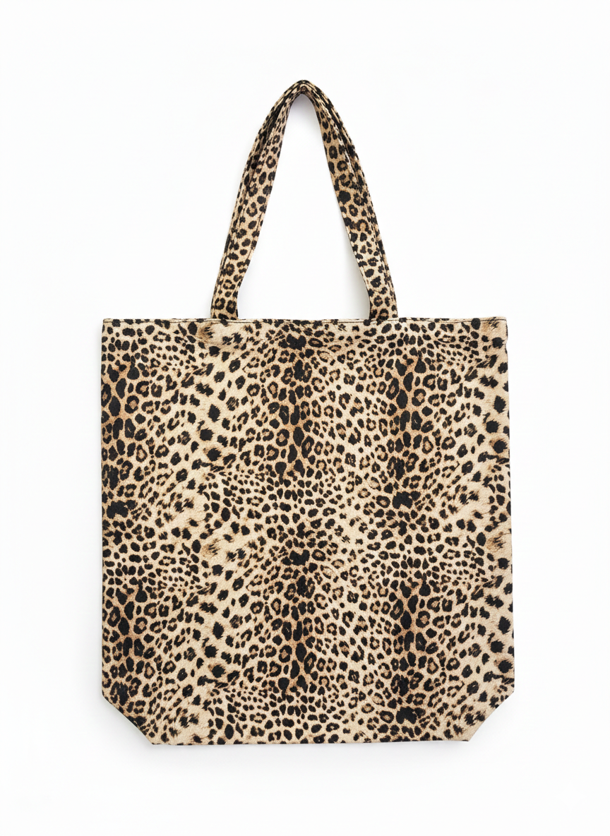Totebag Imprimé Léopard