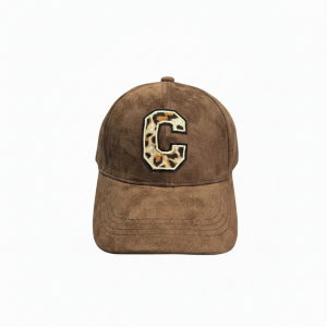 Casquette "C" Marron Léopard