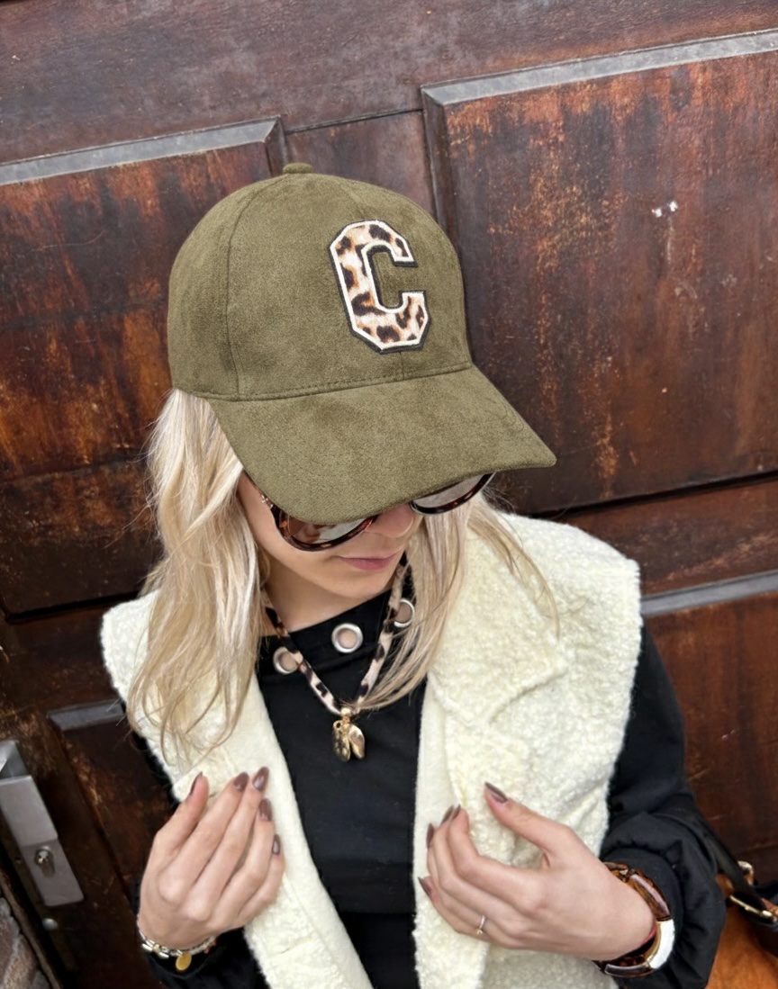 Casquette "C" Kaki LĂ©opard â Image 2