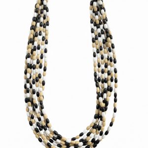 Sautoir Bois Graphique