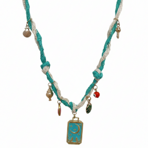 Collier Tressé Nuit Étoilée