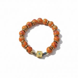 Bracelet Bohème Chic Orange