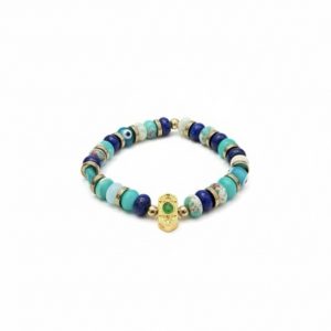 Bracelet Perles Turquoise