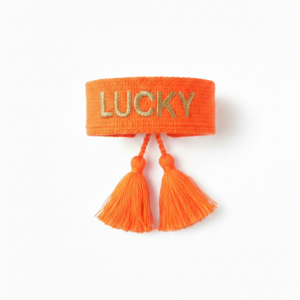 Bracelet Orange "LUCKY"