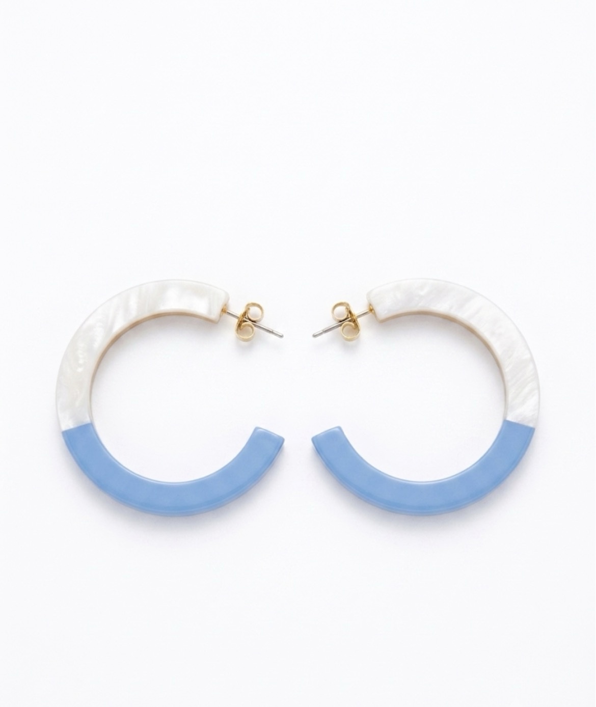 Créoles Nacrées Bleues
